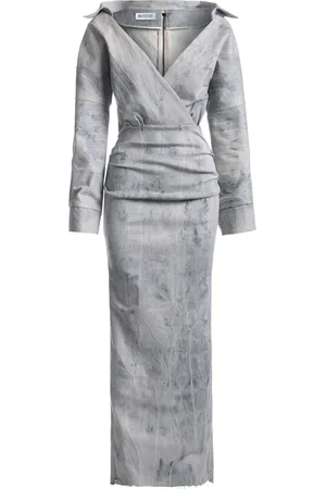 MATICEVSKI Category Puff-Sleeve Stretch-Cotton Maxi Dress - - AU 6 - Moda Operandi