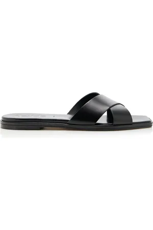 Aeyde Sonia Leather Sandals - - IT 37 - Moda Operandi