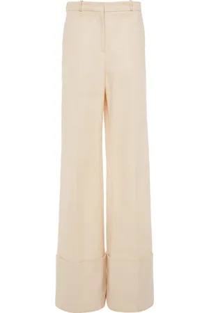 DEL CORE Cotton Wide-Leg Trousers - - IT 38 - Moda Operandi