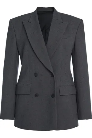 DEL CORE Double-Breasted Woven Blazer - - IT 38 - Moda Operandi