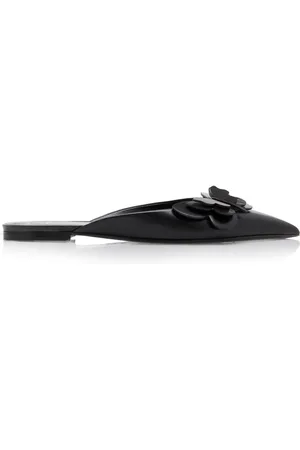 VALENTINO GARAVANI Archive Butterfly Leather Mules - - IT 38 - Moda Operandi
