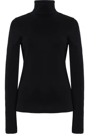 Flore Flore Dinah Organic Cotton Turtleneck T-Shirt - - M - Moda Operandi