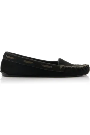 The Row Mabel Suede Mocassins - - IT 36 - Moda Operandi