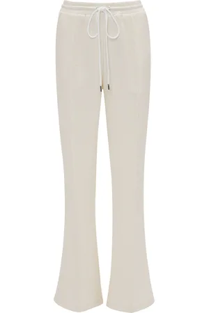 J.W.Anderson Flared Crepe Pants - - UK 8 - Moda Operandi