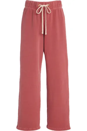 Les Tien Eazy Classic Cotton Wide-Leg Sweatpants - - M - Moda Operandi