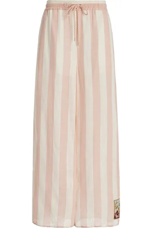 ZIMMERMANN Acacia Wide-Leg Pants - - 0 - Moda Operandi