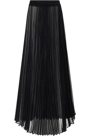 Peter Do Pleated Chiffon Midi Skirt - - XS - Moda Operandi