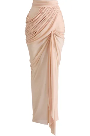 MATICEVSKI Savour Draped Chiffon Maxi Skirt - - AU 6 - Moda Operandi