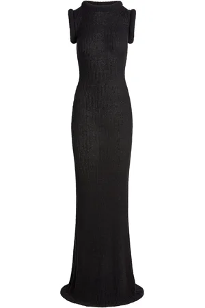 AYA MUSE Obi Sleeveless Knit Linen-Cotton Maxi Dress - - XS - Moda Operandi