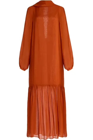 Dagmar Scarf-Detailed Maxi Dress - - EU 36 - Moda Operandi