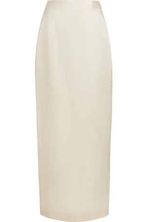 The Row Bartelle Silk Maxi Pencil Skirt - - US 6 - Moda Operandi
