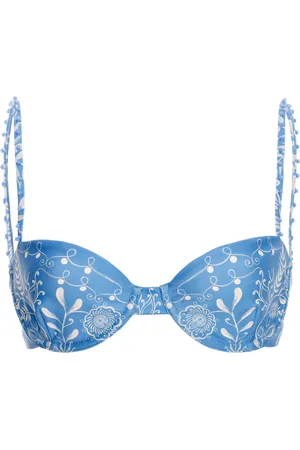Agua by Agua Bendita Magdalena Floral Underwire Bikini Top - - XS - Moda Operandi