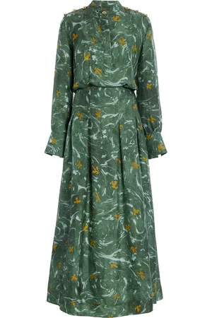 Altuzarra Felicia Printed Silk Maxi Dress - - FR 38 - Moda Operandi