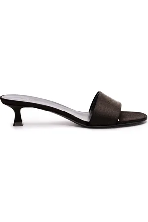 The Row Combo Leather Mules - - IT 37 - Moda Operandi