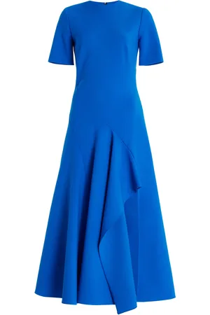 Oscar de la Renta Stretch-Wool Midi Dress - - US 2 - Moda Operandi
