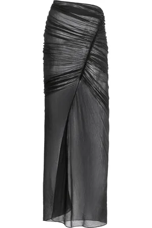 Atlein Ruched Jersey Maxi Skirt - - FR 34 - Moda Operandi