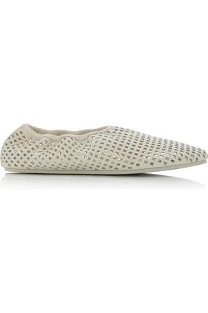 St Agni Perforated Leather Ballet Flats - - IT 36 - Moda Operandi