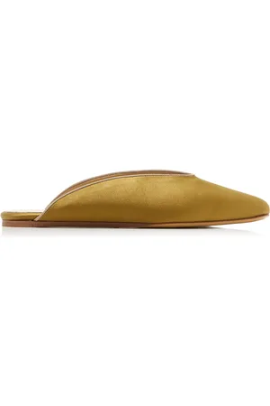 Le Monde Beryl Regency Silk-Satin Mules - - IT 36 - Moda Operandi
