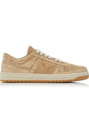 Prada Downtown Platform Suede Sneakers - - IT 36 - Moda Operandi