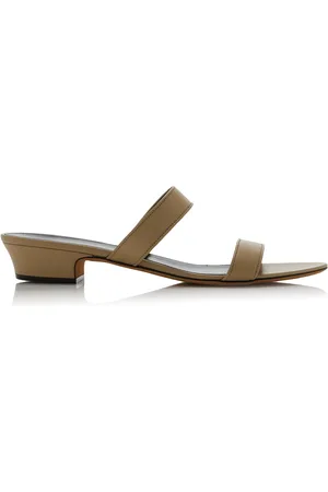 The Row Awar Leather Sandals - - IT 36 - Moda Operandi
