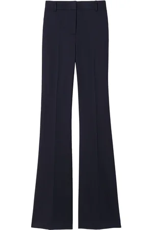 NILI LOTAN Corette Slim Wool Straight-Leg Pants - - US 6 - Moda Operandi