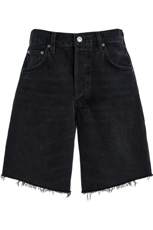 Citizens of Humanity Ayla Denim Knee-Length Shorts - - 23 - Moda Operandi