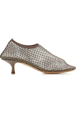 CHRISTOPHER ESBER Minette Crystal-Embellished Mesh Pumps - - IT 36 - Moda Operandi