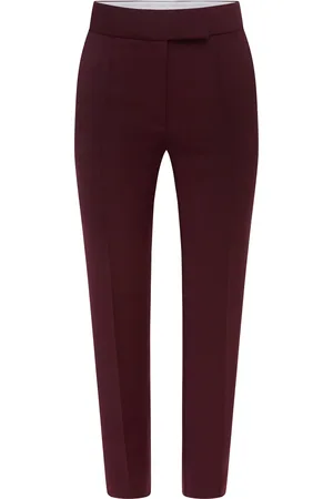 ALEX PERRY Cropped Wool Straight-Leg Pants - - UK 4 - Moda Operandi