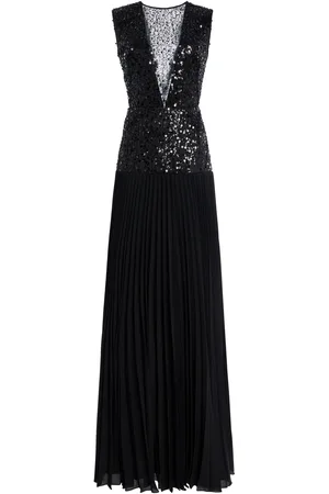 E.stott Esta Sequined Silk Maxi Dress - - UK 6 - Moda Operandi