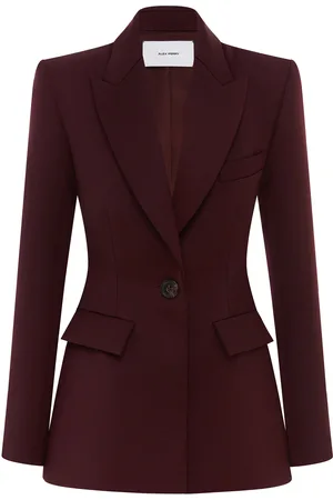 ALEX PERRY Fitted Wool Blazer - - UK 10 - Moda Operandi