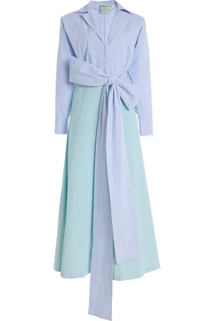 Bernadette Exclusive Riviera Clarence Striped Cotton Maxi Shirt Dress - - FR 34 - Moda Operandi