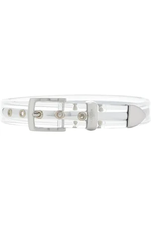 BRANDON MAXWELL Metal-Detailed PVC Belt - - S - Moda Operandi