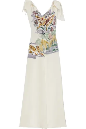Altuzarra Jophee Printed Crepe Maxi Dress - - FR 36 - Moda Operandi