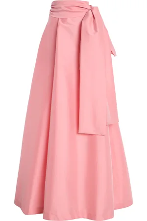 Bernadette Beatrice Sash-Detailed Taffeta Maxi Skirt - - FR 36 - Moda Operandi