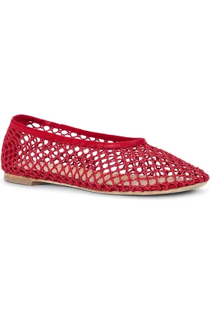 Staud Alba Netted Ballet Flats - - IT 36 - Moda Operandi