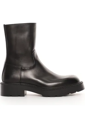 The Row Nobilis Leather Ankle Boots - - IT 36 - Moda Operandi