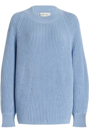 High Greta Cotton Sweater - - XS - Moda Operandi