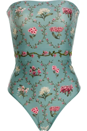 Agua by Agua Bendita Ilusion Strapless One-Piece Swimsuit - - M - Moda Operandi