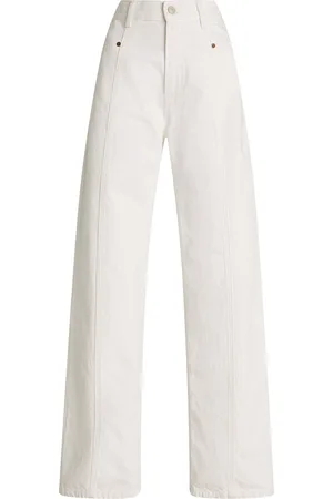 Dagmar Relaxed High-Rise Wide-Leg Jeans - - 26 - Moda Operandi