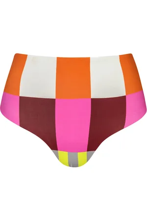 Cala De La Cruz Elisa High-Waisted Bikini Bottom - - XS - Moda Operandi