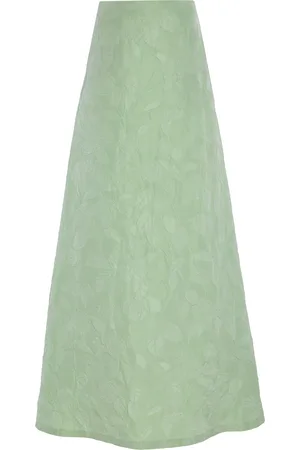 Bernadette Caswell Jacquard Maxi Skirt - - FR 34 - Moda Operandi