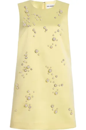 Des Phemmes Exclusive Riviera Embellished Mini Shift Dress - - IT 38 - Moda Operandi