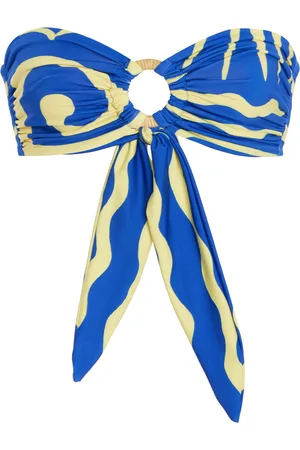 Cala De La Cruz Sandra Bandeau Bikini Top - - XS - Moda Operandi