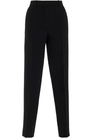 VERSACE Stretch-Wool Straight-Leg Trousers - - IT 38 - Moda Operandi