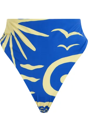 Cala De La Cruz Lulu High-Waisted Bikini Bottom - - XS - Moda Operandi