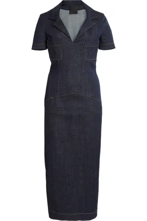 Givenchy Denim Midi Dress - - FR 38 - Moda Operandi