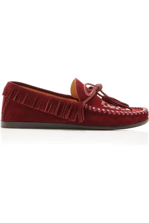 Isabel Marant Fitza Suede Ankle Moccasins - - FR 37 - Moda Operandi