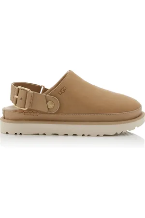 UGG Goldenstar Villa Suede Clogs - - US 6 - Moda Operandi