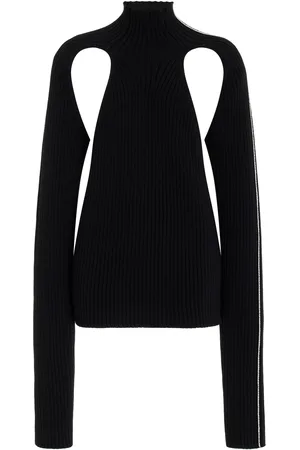 Peter Do Cutout Wool Sweater - - XS - Moda Operandi