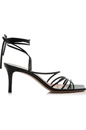 Gianvito Rossi Lace-Up Leather Sandals - - IT 36 - Moda Operandi